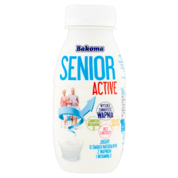 BAKOMA Senior Active Jogurt pitny naturalny 