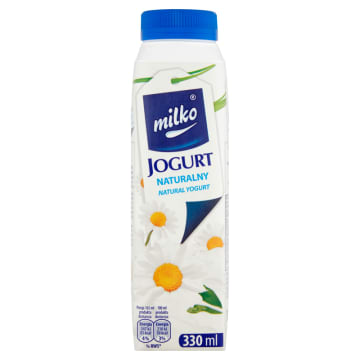 MILKO Jogurt pitny naturalny