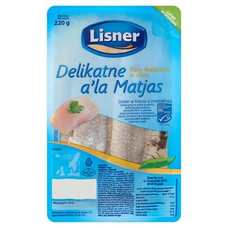 Lisner a'la Matjas Delikatne filety śledziowe w oleju