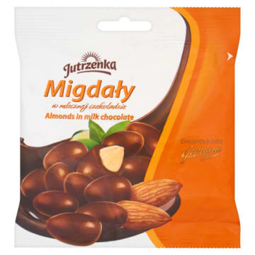 JUTRZENKA Migdały w czekoladzie mlecznej