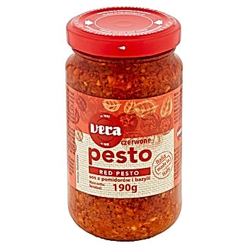 Vera Pesto czerwone