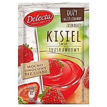 Delecta Kisiel smak truskawkowy