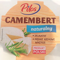 Pilos, camembert naturalny (Lidl)