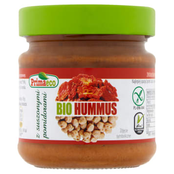 PRIMAECO Hummus z suszonymi pomidorami BIO