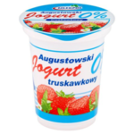 Mlekpol - Jogurt truskawkowy 0% tłuszczu