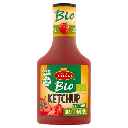 Firma Roleski Bio Ketchup oryginalny łagodny