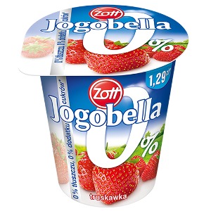 Zott Jogobella 0% Jogurt truskawka