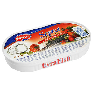 Evrafish Szprot W Sosie Pomidorowym