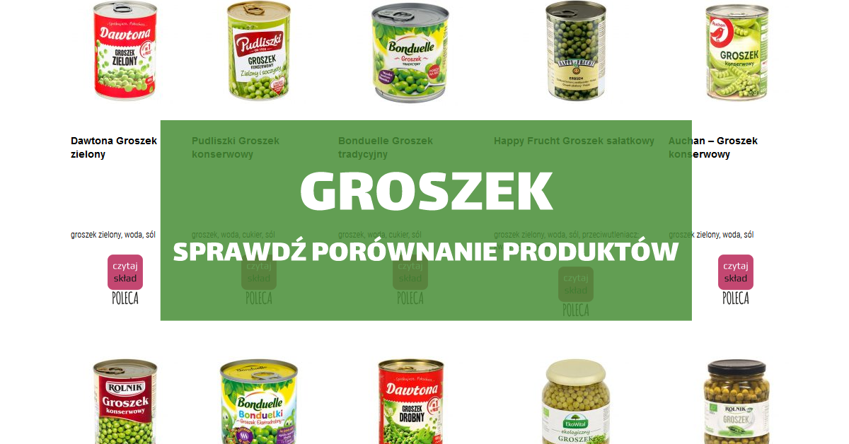 groszek zielony
