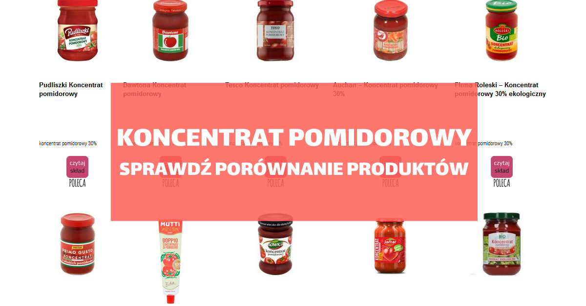 koncentrat pomidorowy