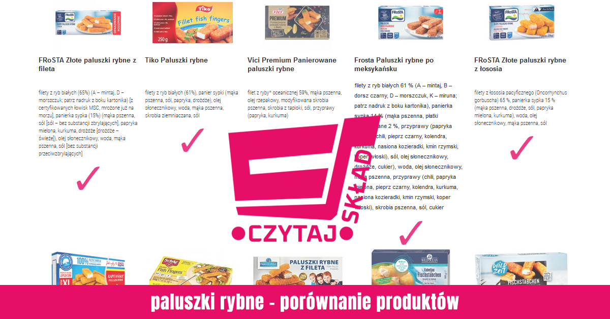 paluszki rybne