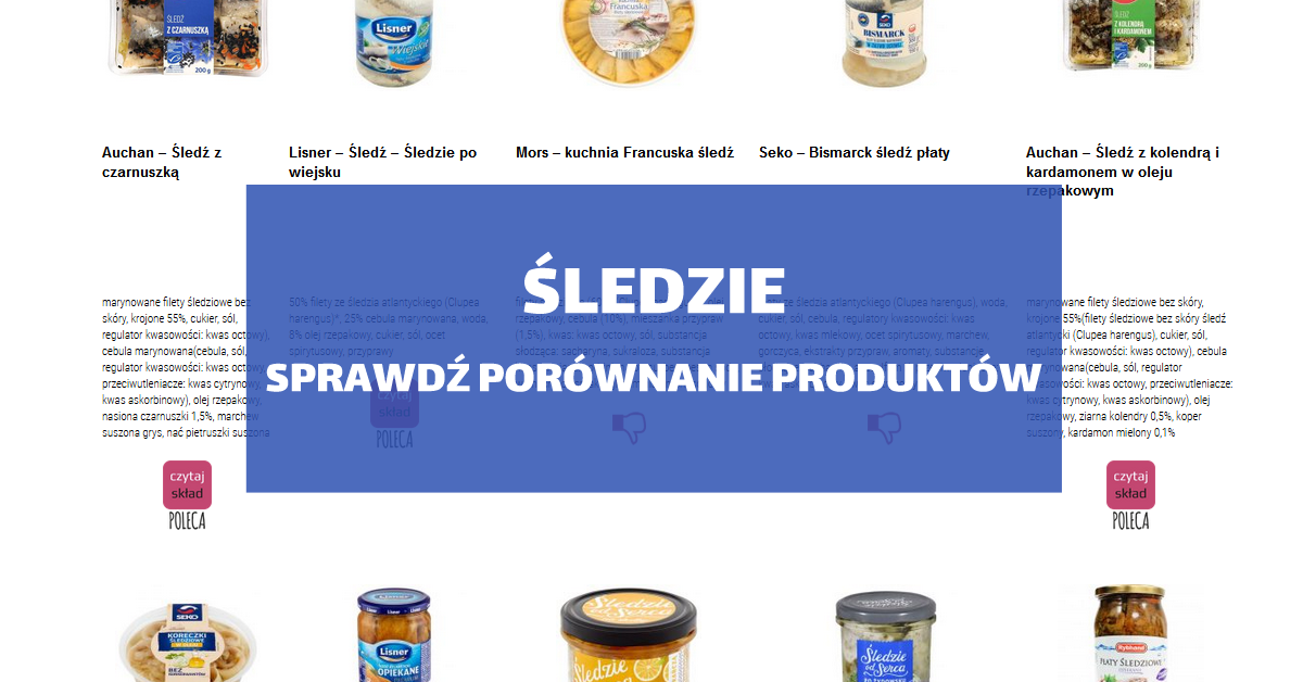 śledzie