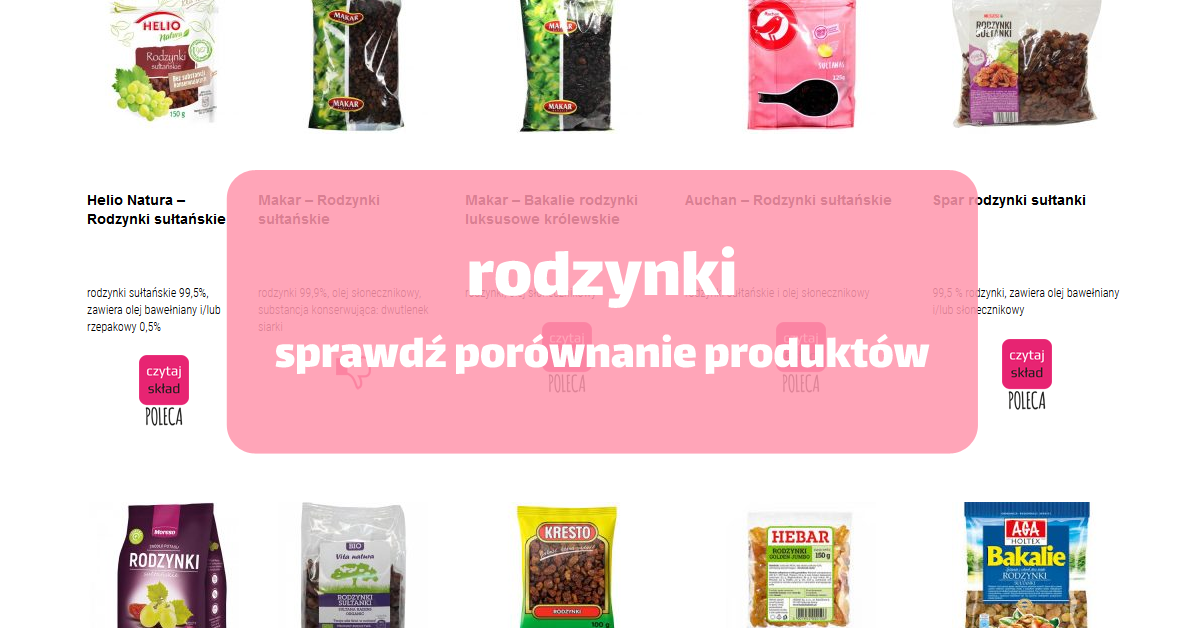 rodzynki