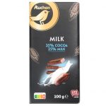 Auchan Czekolada mleczna 35% kakao