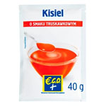 ECO+ Kisiel o smaku truskawkowym