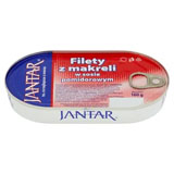 Jantar Filety z makreli w sosie pomidorowym