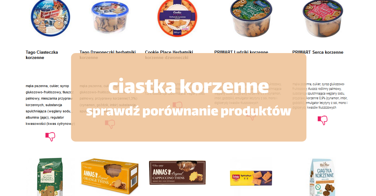 ciastka korzenne