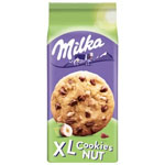 Milka - Ciastka z kawałkami czekolady i orzechami laskowymi 