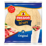 Mission Wraps Original Tortille z mąki pszennej