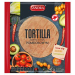 Sandra Tortilla pszenna o smaku pomidorowym 