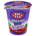Mlekovita Jogurt Polski bez laktozy truskawka